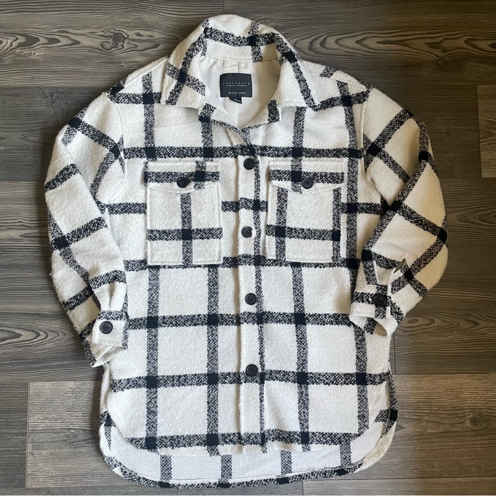 The Shacket by Sanctuary in Looking Glass Plaid